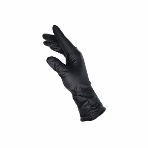 FINIXA Lange nitril wegwerphandschoenen XL zwart
