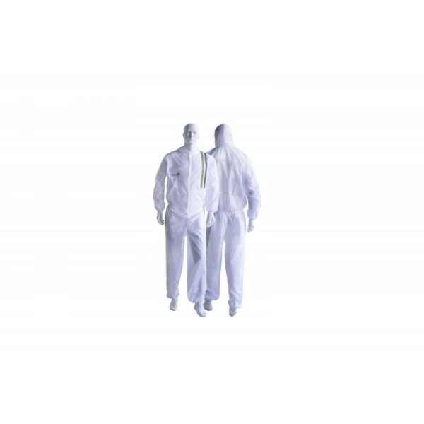 FINIXA Polyester spuitoverall wit